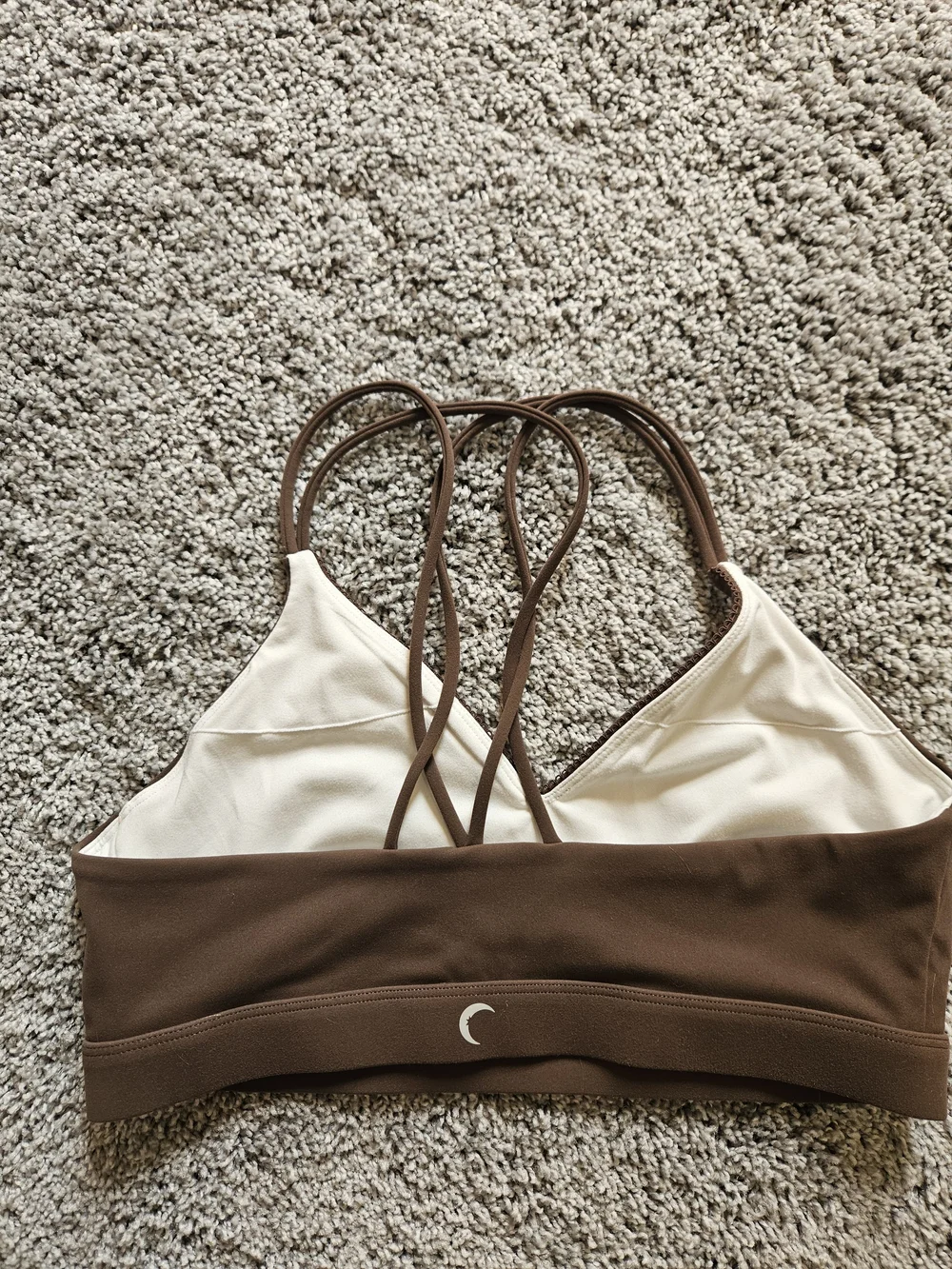 ZYIA's Everyday Strappy Bralette - Brown